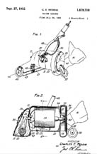 1932 Singer Vacuum Patent No. 1879710