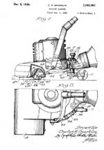 1936 Singer Vacuum Patent No. 2063061