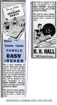1938 ad for the Easy Ironer