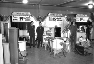 The Hale Brothers Booth, Johnson Washers and Majestic Refrigerators