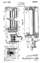 Johnson Washer Wringer Patent No. 1,656,570