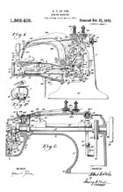 1921 Singer patent No. 1369405