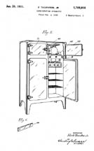 Thornton Refrigerator Patent 1789916