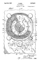 Shutter Dial Patent Drawing No. 2,078,031
