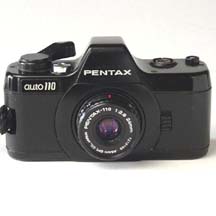 Pentax Auto 110, Front View