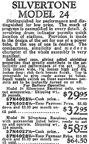 1929 Sears Catalogue Radio Ads -- the fine print