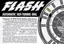 Flash tuning on high end 1937 Sears Silvertone Consoles
