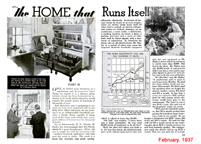 Home that runs itself Popular Mechanics  February 1937