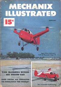 Mechanix Illustrated January 1949 Cover