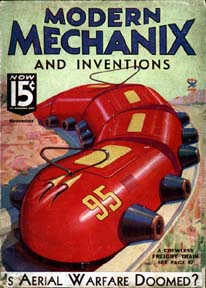 Modern Mechanix Nov 1934 cover