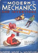 Modern Mechanics Jan 1931 cover