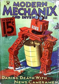Modern Mechanix Dec 1932 cover