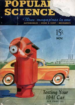 Popular Science November 1940 Cover