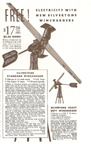 1935 Ad for Sears wind generator