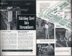Popular Science article on building streamlined railcars