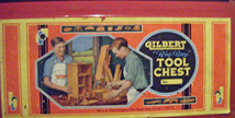 A.C. Gilbert Company Big Boy Tool Set Inner Box Graphic