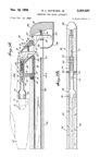 Effinger Catapult Patent No. 2,860,620