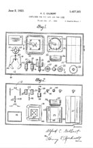 Erector Container Patent 1457361 page 1