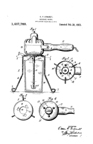Oscar Erhardt Portable Liquid Mixer assigned to A.C. Gilbert 1923 Patent No. 1,407,789