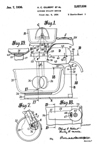 A.C. Gilbert Company Kitchen Stand Mixer Patent No. 2,027,036 