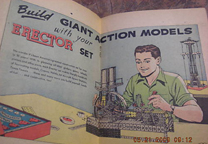 A.C. Gilbert Company Erector Adventures in Science Comic Book
