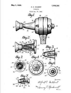 Gilbert Vibrator patent no 1,668,364