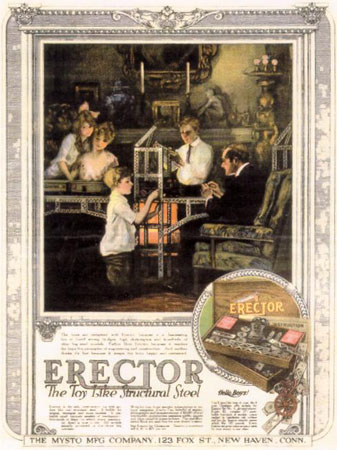 Erector Set Home, Hearth and parental approval