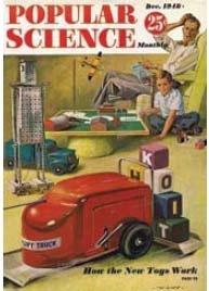 Cover of December 1948 Popular Science