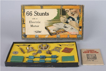 A.C. Gilbert Company Stunts With an Electric Motor Set