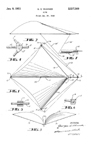 George Wanner Flexible wing kite patent No 2,537,560 