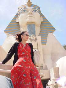 Chrissie at Luxor