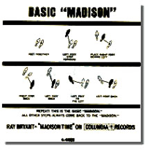 Basic Madison Dance Step Graphic