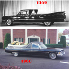  Flower Car based on 1959 and 1960 Cadillac 