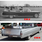  Flower Car based on 1962 and 1968 Cadillac 