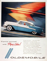 Magazine Ad for the 1955 Olds Holiday