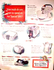  Betty Crocker Convertible Steam Iron ad back cover of the Saturday Evening Post, 12-05-53<BR>
