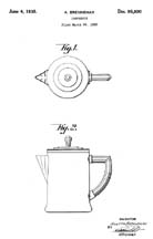 Anetta Brenneman Design Patent D-95,800