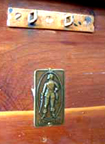  Cavalier Cedar Chest Brass Medalion from the 1930s and 1940s