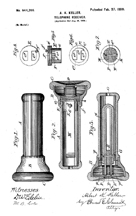 Early Telephone Receiver, Patent 644,308