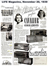  Cavalier Ad from LIFE magazine 11-20-1939