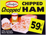 Chipped Ham ad from a bygone era