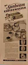 Sunbeam Coffeemaster Ad LIFE Nov 3, 1941
