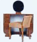 A Coiffeuse with Chair, F. G. Saddier (France ca. 1930)  