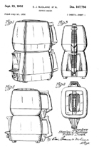 Design Patent 167,794 for the Coffyryte