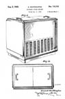 Design Patent for Coca Cola Vending Machine D-110473