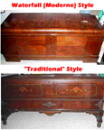 Comparison of Cavalier Cedar Chest Styles