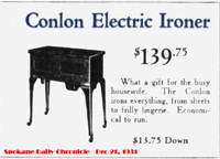  Conlon ad from Spokane, 1931 