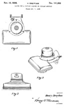 Henry Dreyfuss Design Patent D-101,858 for the Hoover Model 541