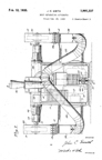 US Electrical Tool -- Dust Separator Patent No. 1,991,337