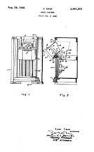 Kurt Emde patent for the Zenith 9H pull-out dial No 2,447,572